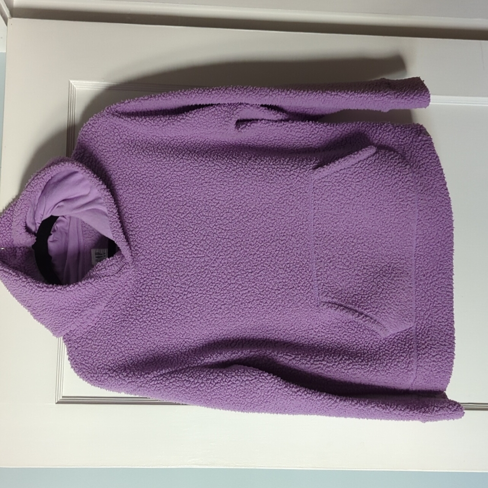 Lilac Sherpa Hoodie